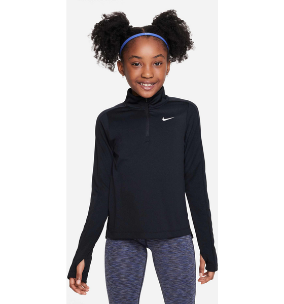 NIKE Girls' Dri-fit Long-sleeve 1/4-zip Top Nike på