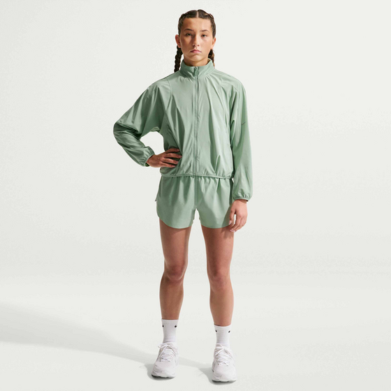 NIKE Girls' Water-repellent Uv Woven Jacket Mavn på