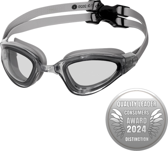 NORTHIX Gray Swimming Goggles, Anti-fog, Uv Protection på