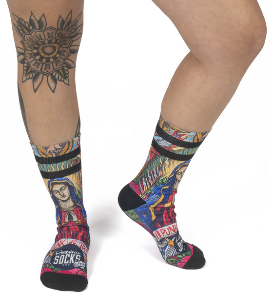 AMERICAN SOCKS Guadalupe - Mid High på