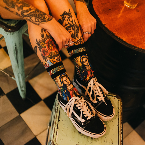 AMERICAN SOCKS Guadalupe - Mid High på