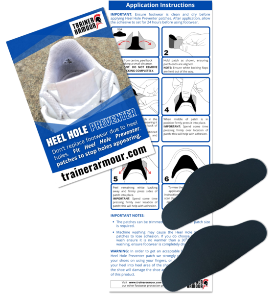 TRAINER ARMOUR Heel Hole Preventer på