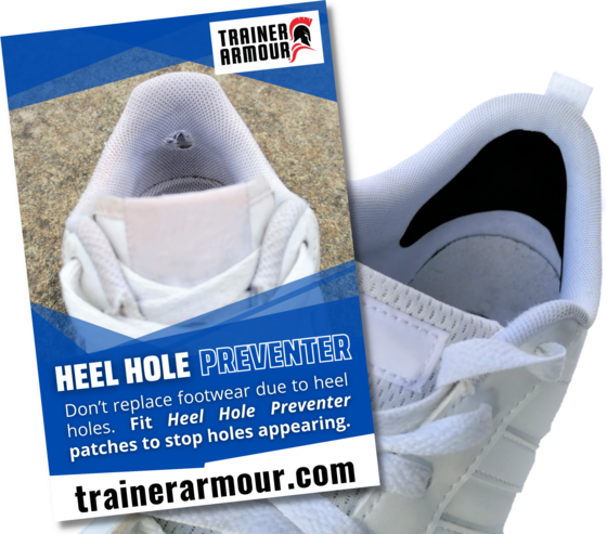 TRAINER ARMOUR Heel Hole Preventer på