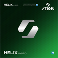 STIGA Helix Hybrid M Black 2,2 på
