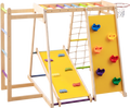 NORTHIX Indoor Jungle Gym Playground With Slide Basketball Hoop på
