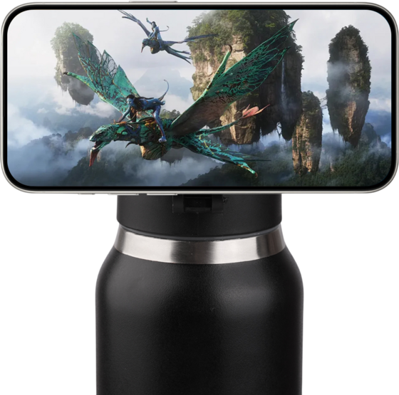 ONAMASTE Isolerad Flaska 750 Ml Med Magnetiskt Mobilstöd på