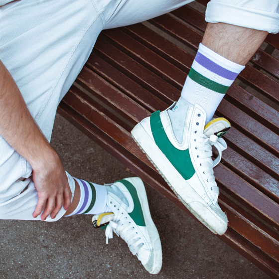 AMERICAN SOCKS Joker - Mid High på