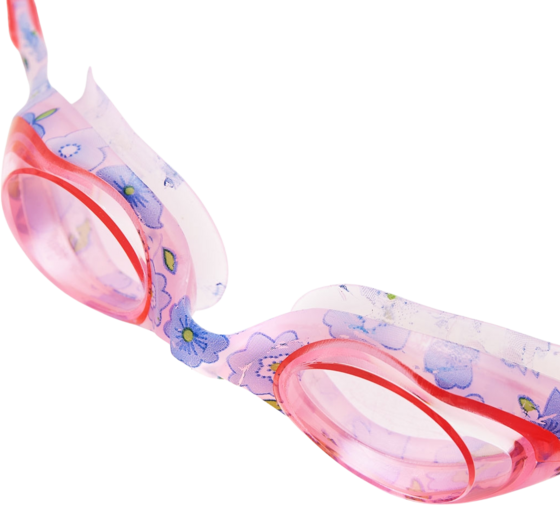 NORTHIX Junior Swimming Goggles, Pink Flowers Design på