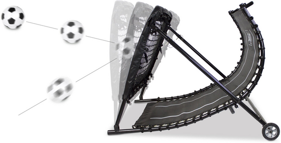 EXIT Kickback Fotboll Rebounder 124x90 Cm på