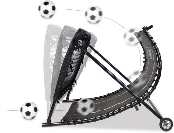 EXIT Kickback Fotboll Rebounder 124x90 Cm på