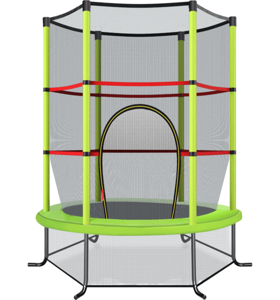 NORTHIX Kids Trampoline With Safety Net, 165cm, 135kg Capacity på