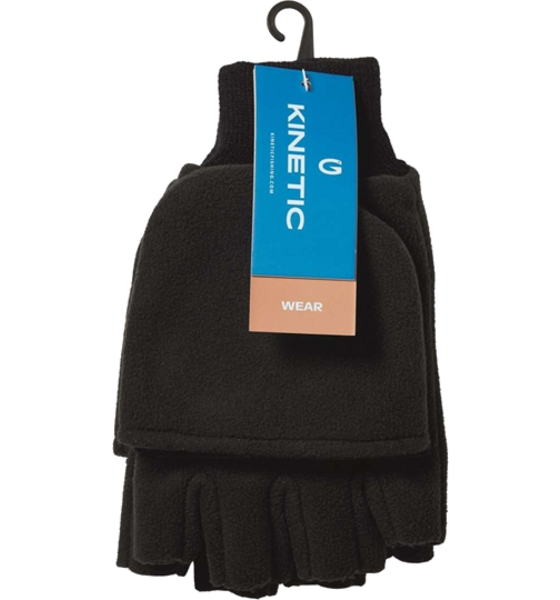 KINETIC Kinetic Wind Stop Fold Over Mitt Xl Black på