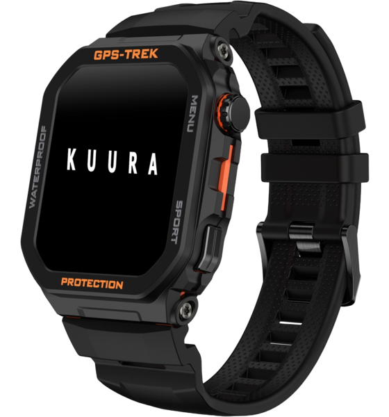 KUURA Kuura Smart Watch Cs, Black på