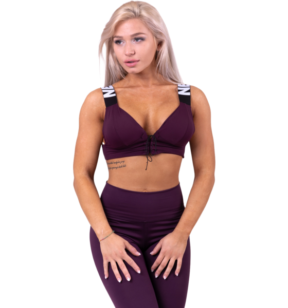 NEBBIA Lace-up Sport Bra på