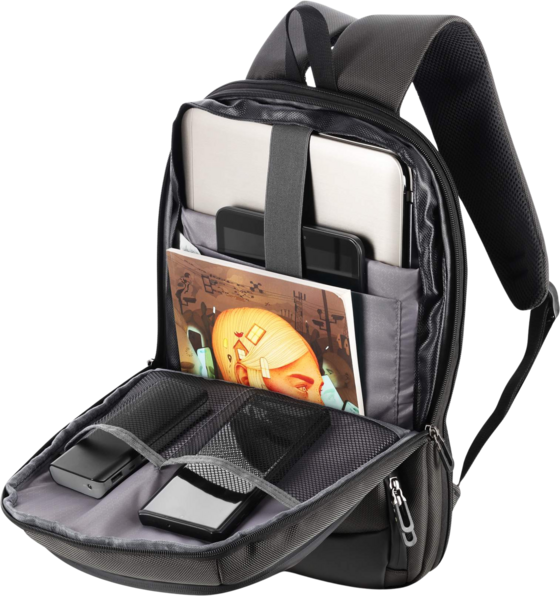 NORTHIX Laptop Backpack, 19l Expandable, Anti-theft Pocket på