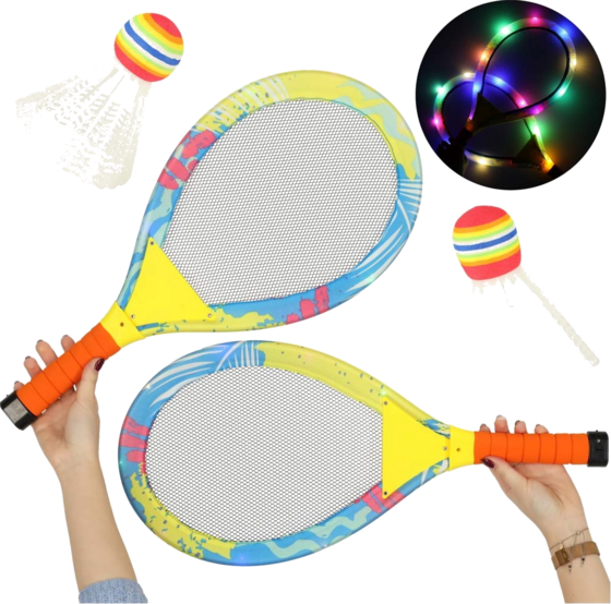 B2X Led Light-up Tennis Rackets + Darts på
