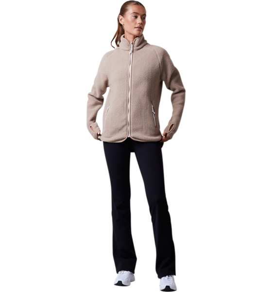 CLN ATHLETICS Line Fleece Jacket Beige på