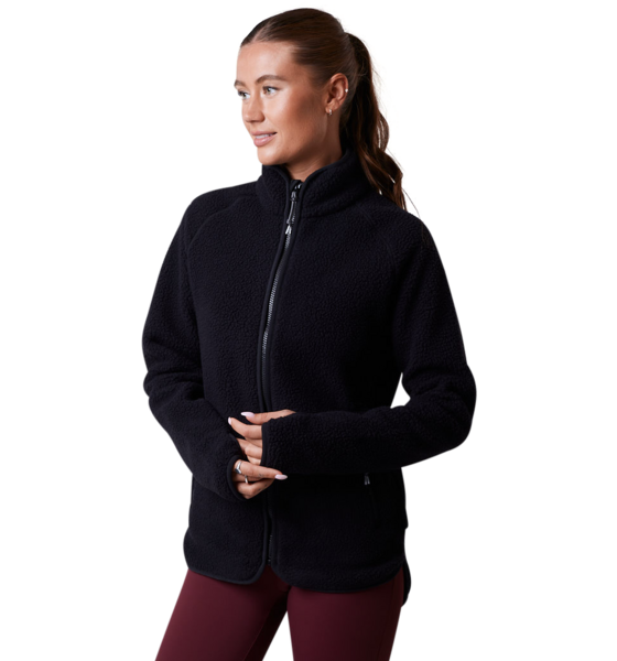 CLN ATHLETICS Line Fleece Jacket Black på