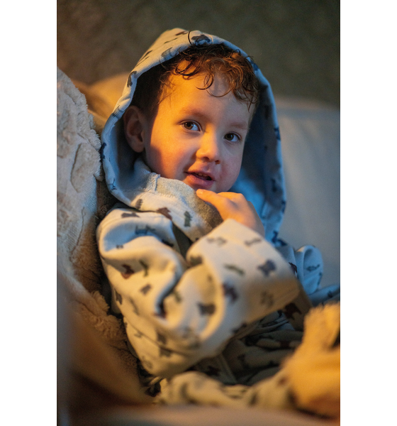 LINDBERG Ljusvåg Poncho Towel på