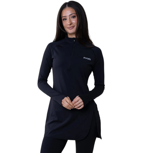 PUREFIT Long Sleeve Zip Top på