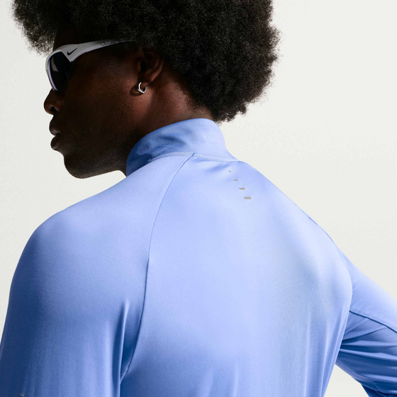 NIKE Men's Dri-fit 1/2-zip Running Mid Layer Stride på