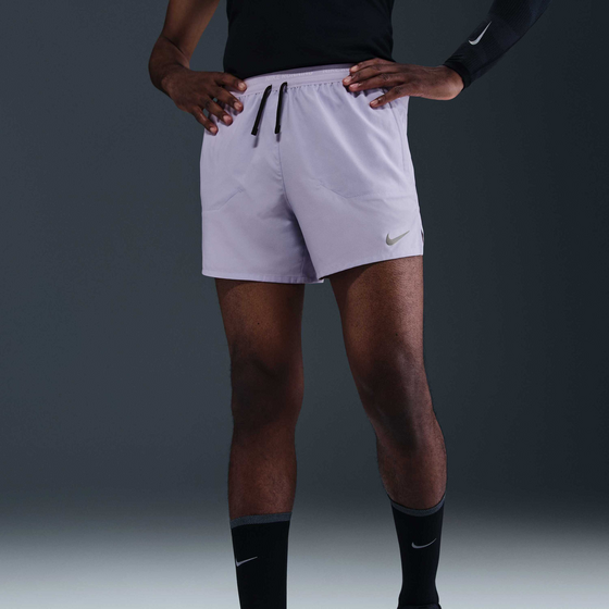 NIKE Men's Dri-fit 13cm (approx.) Brief-lined Running Shorts Stride på