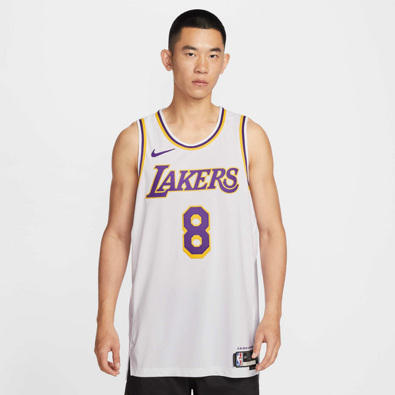 NIKE Men's Dri-fit Adv Nba Authentic Jersey Los Angeles Lakers Association Edition på