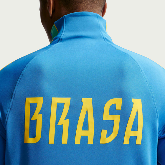 NIKE Men's Dri-fit Football Drill Top Brazil Strike på