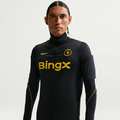 NIKE Men's Dri-fit Football Knit Drill Top Chelsea F.c. Strike på