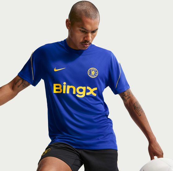 NIKE Men's Football Dri-fit Short-sleeve Top Chelsea F.c. Strike på