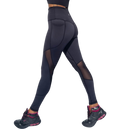 SHE DID Mesh Tights Svarta på