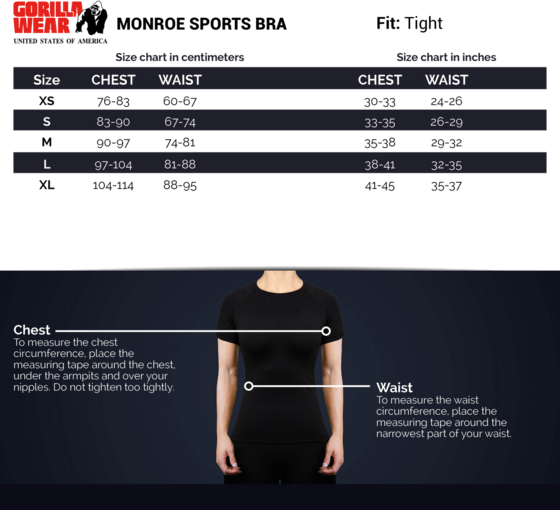 GORILLA WEAR Monroe Sports Bra på