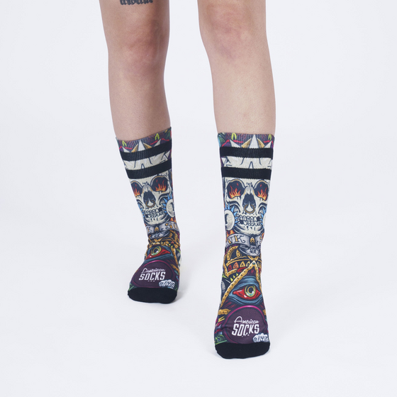 AMERICAN SOCKS Moshpit - Mid High på