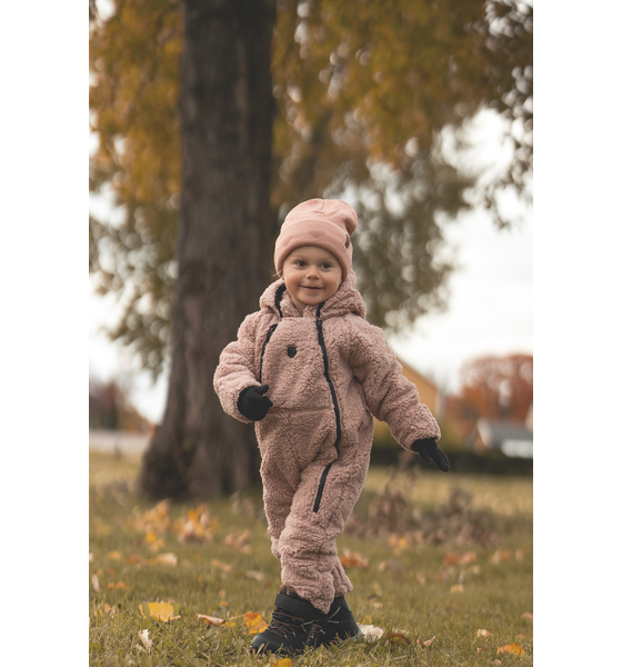 LINDBERG Muddus Pile Baby Overall, Windfleece på