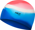 NORTHIX Multicolor Silicone Swimming Cap – Adult Size på