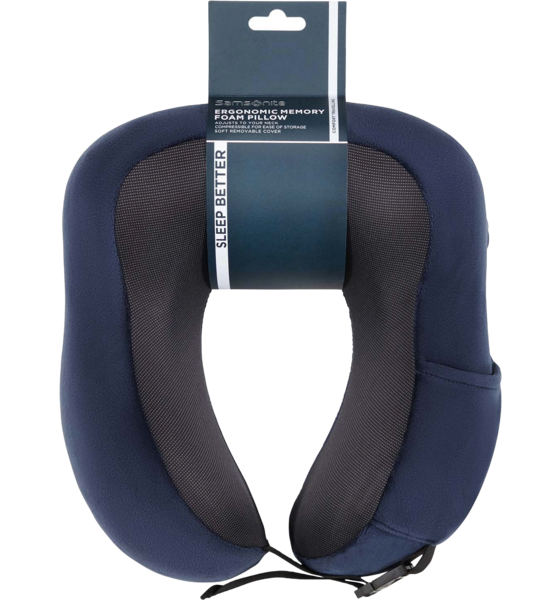 SAMSONITE Nackkudde Ergonomisk Minnesskum på