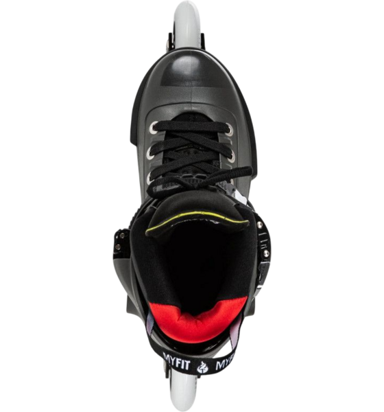 POWERSLIDE Next Charcoal 90 Inline Rullskridskor på