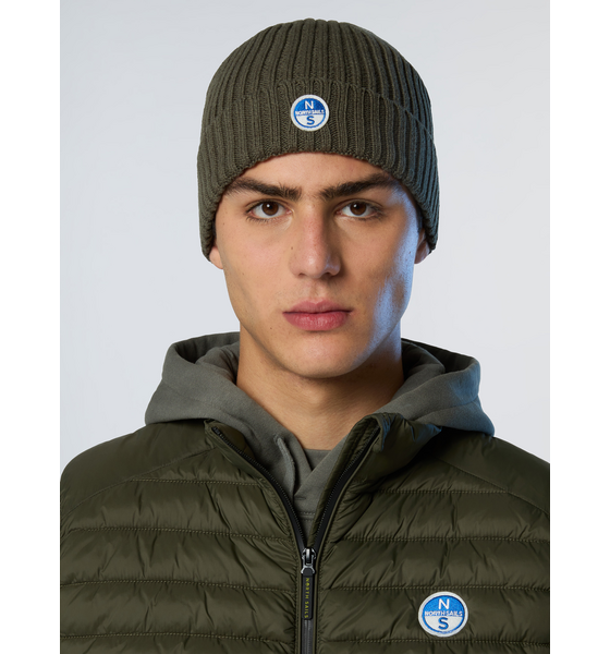 NORTH SAILS North Sails Beanie Ribbed Knit With Fleece Lining på