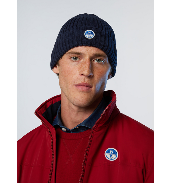 NORTH SAILS North Sails Beanie Ribbed Knit With Fleece Lining på