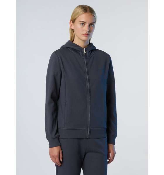 NORTH SAILS North Sails Full-zip Hoodie With Tonal Logo på
