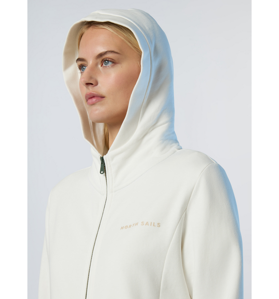 NORTH SAILS North Sails Full-zip Hoodie With Tonal Logo på