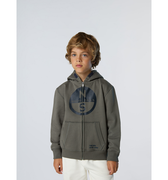 NORTH SAILS North Sails Hoodie Full-zip With Maxi Logo på