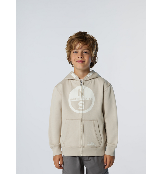 NORTH SAILS North Sails Hoodie Full-zip With Maxi Logo på