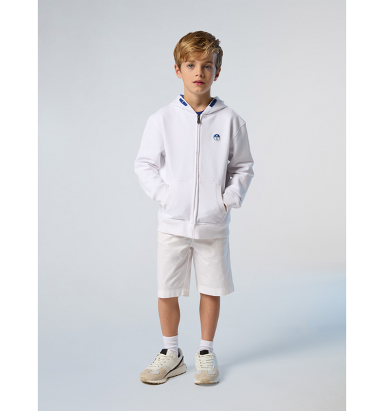 NORTH SAILS North Sails Hoodie Zipper With Logo Patch på
