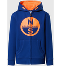 NORTH SAILS North Sails Hoodie Zipper With Maxi Logo på
