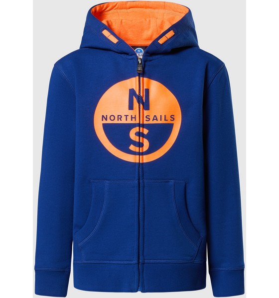 NORTH SAILS North Sails Hoodie Zipper With Maxi Logo på