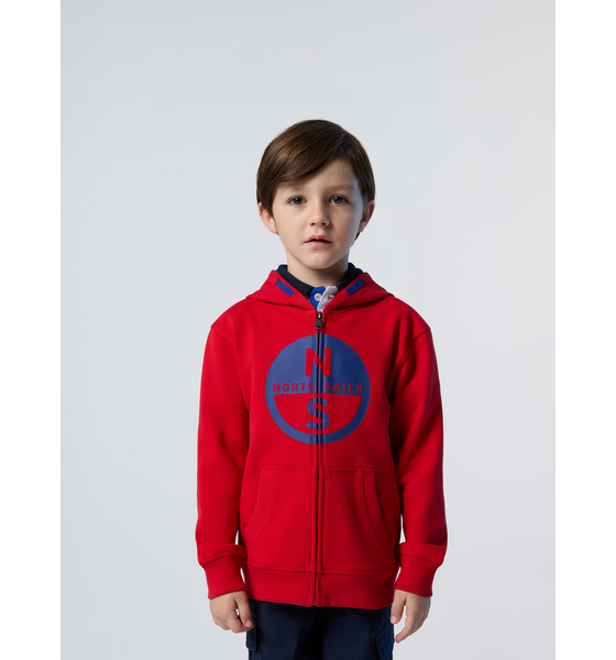 NORTH SAILS North Sails Hoodie Zipper With Maxi Logo på