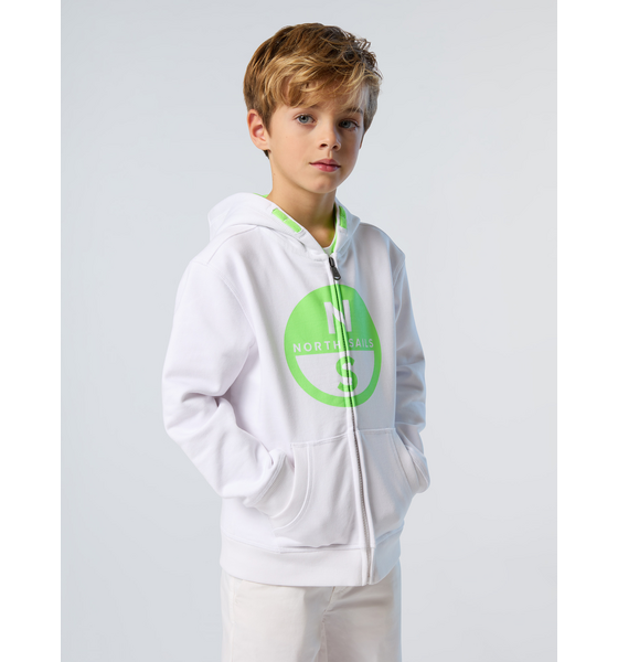 NORTH SAILS North Sails Hoodie Zipper With Maxi Logo på