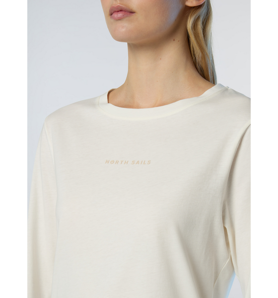 NORTH SAILS North Sails Long-sleeved T-shirt With Raised Logo på