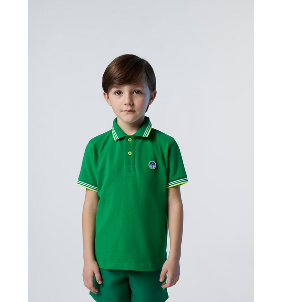 NORTH SAILS North Sails Polo Shirt With Striped Trims på